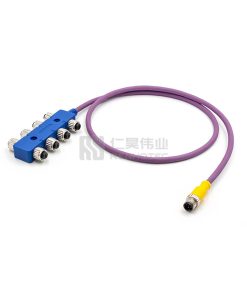 Alternative view of Small Boat 8 Way Self-Contained Cable Boat Network N2K