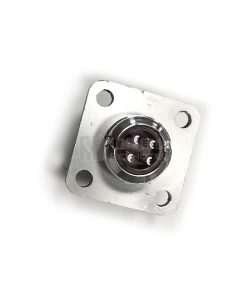 Alternative view of 2PM-14 Series 4Pin Male Panel Socket - 2РМТ14Б4Ш1В1В