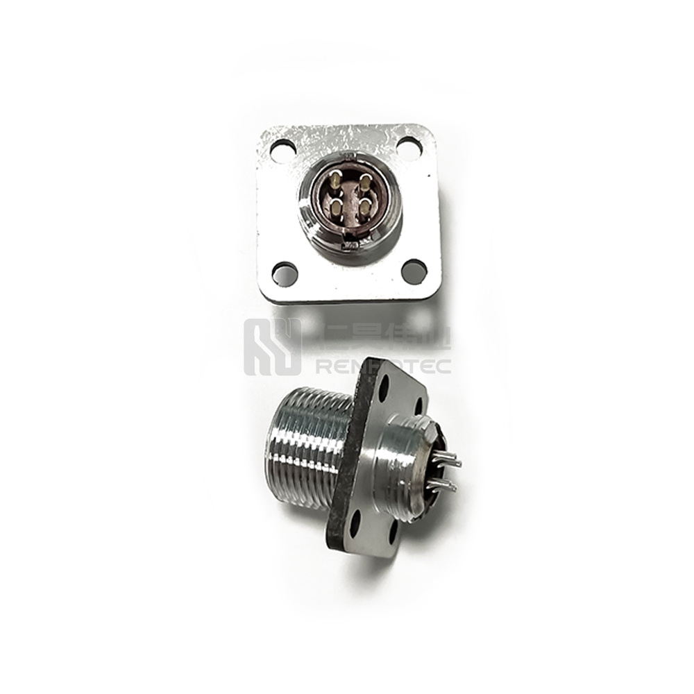 2PM-14 Series 4Pin Female Panel Socket - 2РМТ14Б4Г1В1В - Image 2