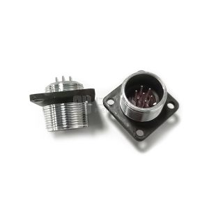 2PM-18 Series 7Pin Male Panel Socket - 2РМТ18Б7Ш1В1В