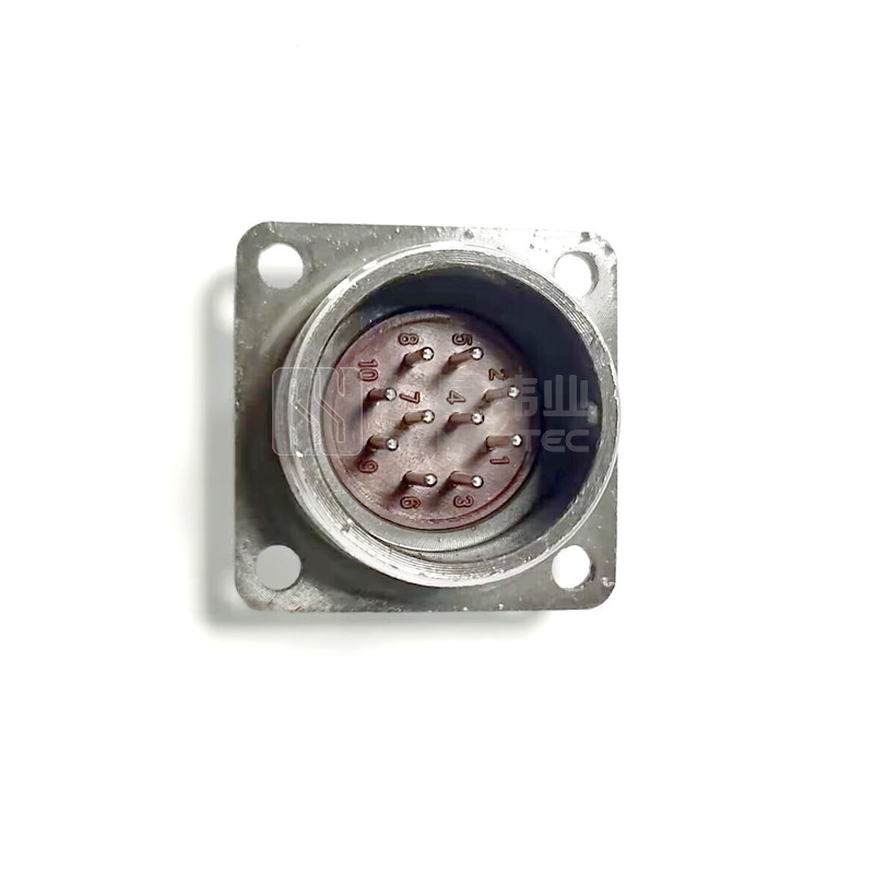 2PM-22 Series 10Pin Male Panel Socket - 2РМТ22Б10Ш1В1В