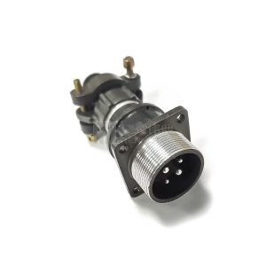 2PM-22 Series 4Pin Docking Male Panel Socket with Cable Shell - 2РМТ22БПН4Ш3В1В