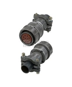 Alternative view of 2PM-22 Series 10Pin Female Straight Cable Plug Unshielded - 2РМТ22КПН10Г1В1В