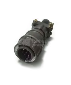 2PM-27 Series 7Pin Male Straight Cable Plug Unshielded - 2РМДТ27КПН7Ш5В1В