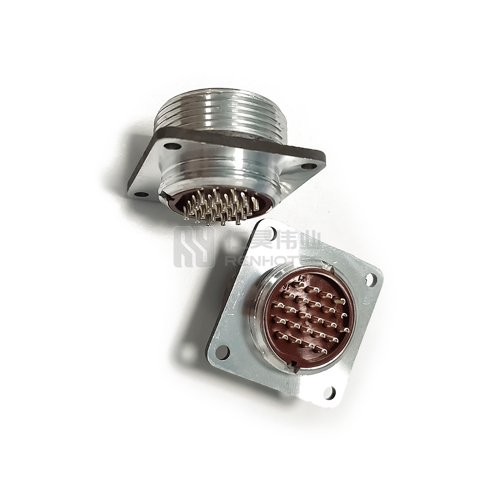 2PM-27 Series 24Pin Female Panel Socket - 2РМТ27Б24Г1В1В - Image 2