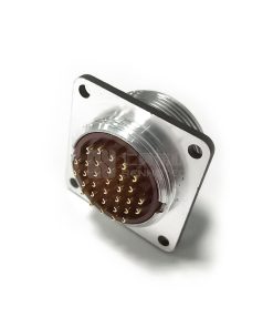 Alternative view of 2PM-30 Series 32Pin Male Panel socket with Gold-Plated Pin - 2РМТ30Б32Ш1А1В