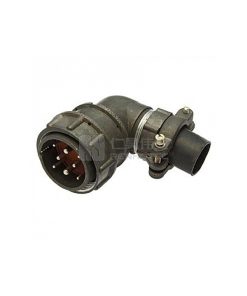 2PM-30 Series 8Pin Male Angled Cable Plug Unshielded - 2РМДТ30КУН8Ш7В1В