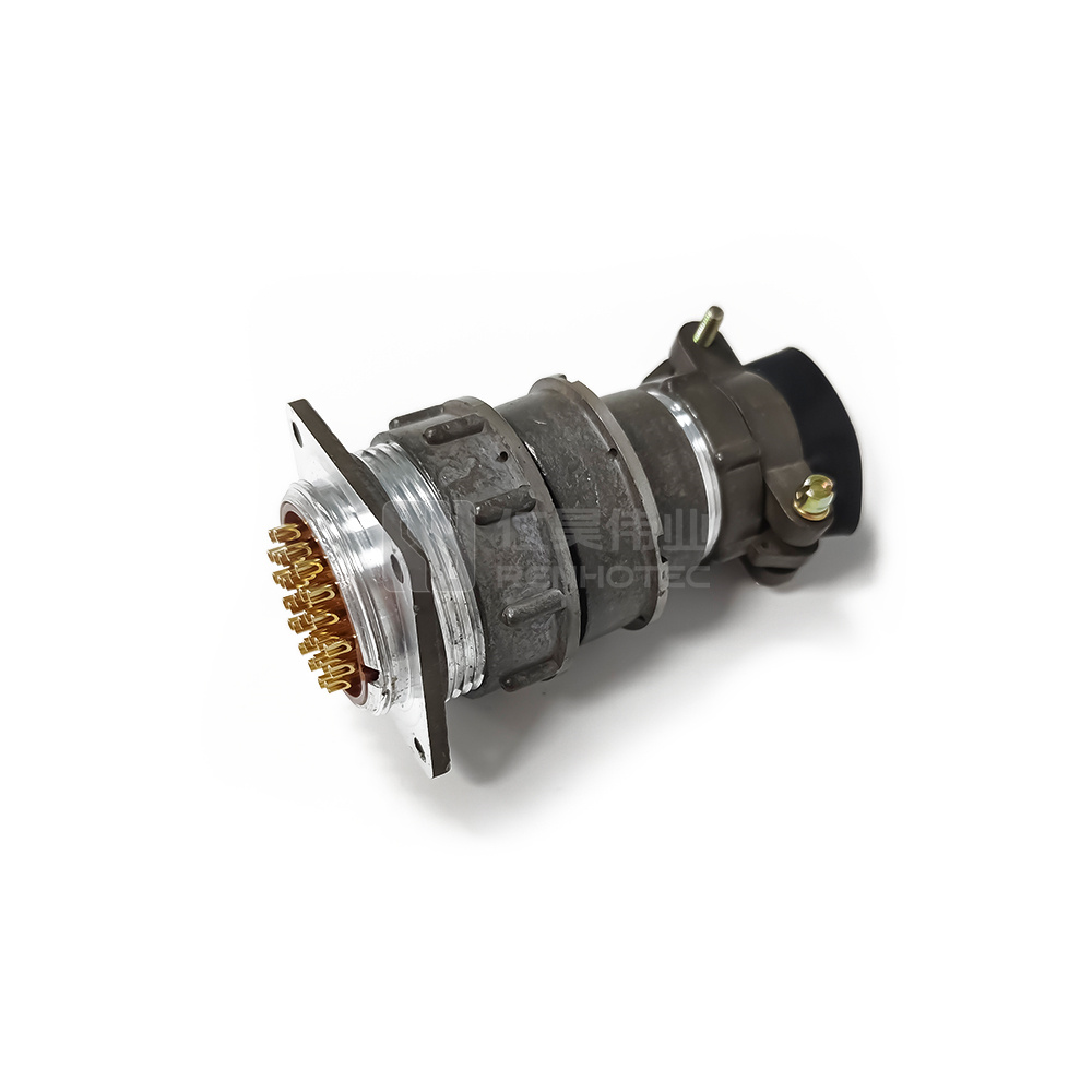 2PM-33 Series 32Pin Male Straight Cable Plug Unshielded with Gold-Plated Pin - 2РМДТ33КПН32Ш1А1В - Image 2