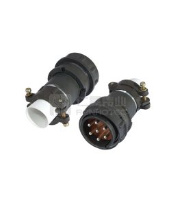 2PM-33 Series 7Pin Male Straight Cable Plug Unshielded - 2РМДТ33КПН7Ш9В1В