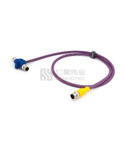 Alternative view of NMEA 2000 T-Connector with Cable